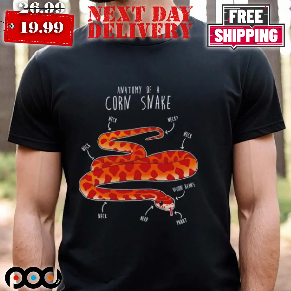 Anatomy Of A Corn Snake Shirt