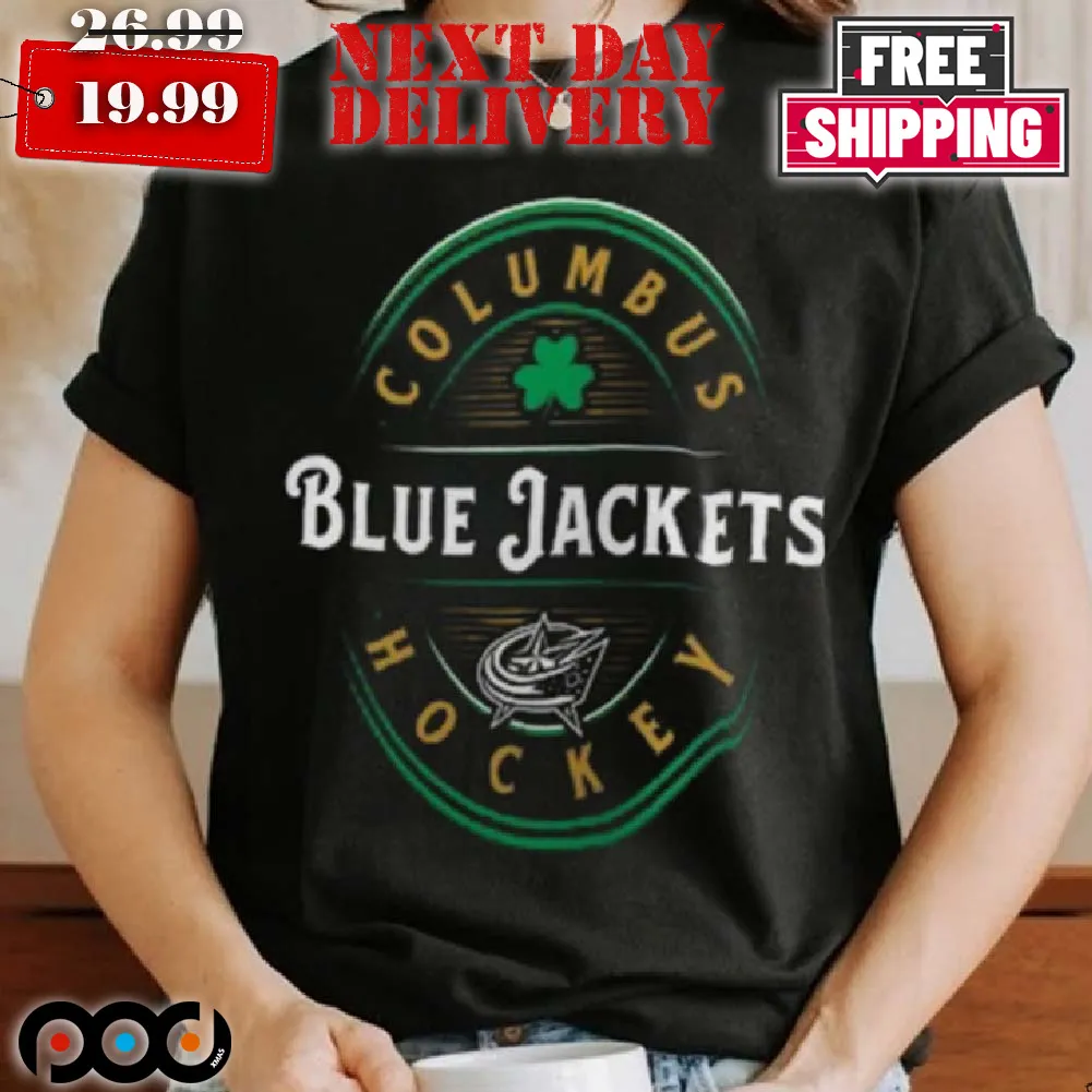 Columbus Blue Jackets Fanatics Branded St. Patrick’s Day Forever Lucky