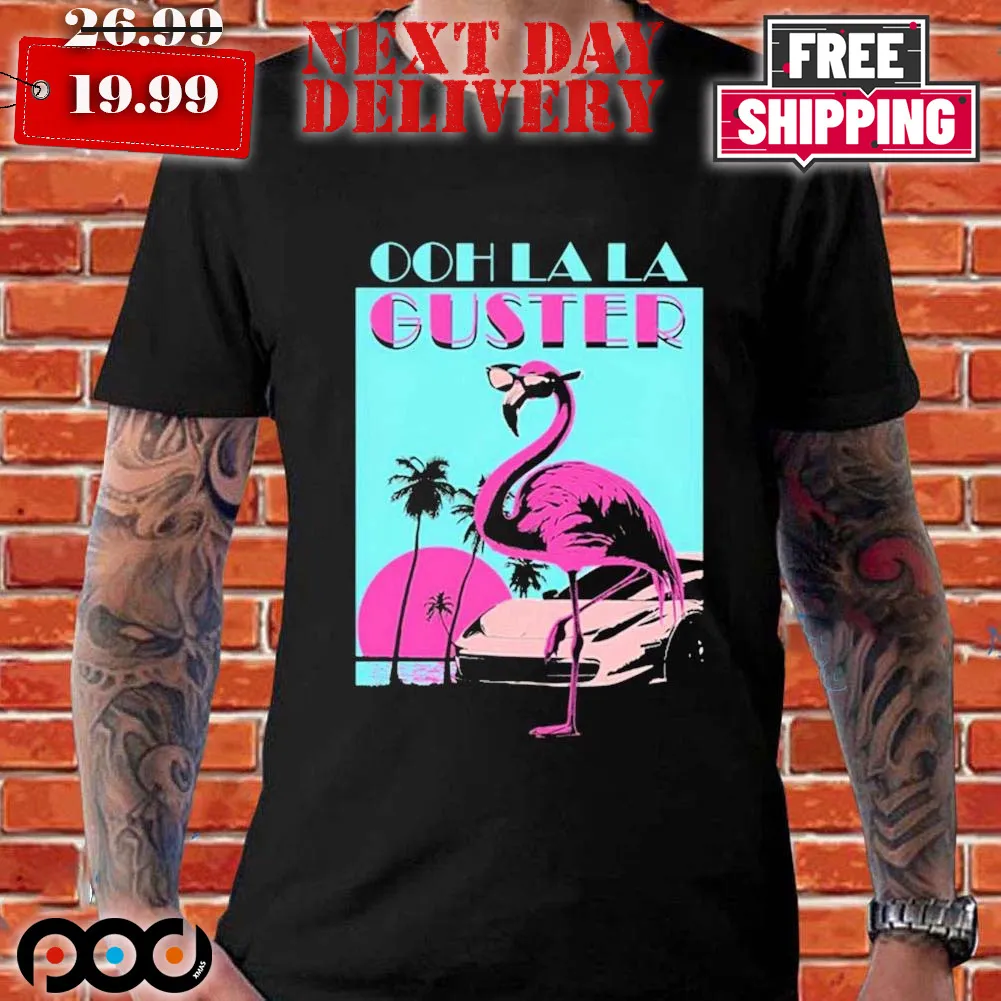 Flamingo Oohlala Guster Sweet Ride Shirt