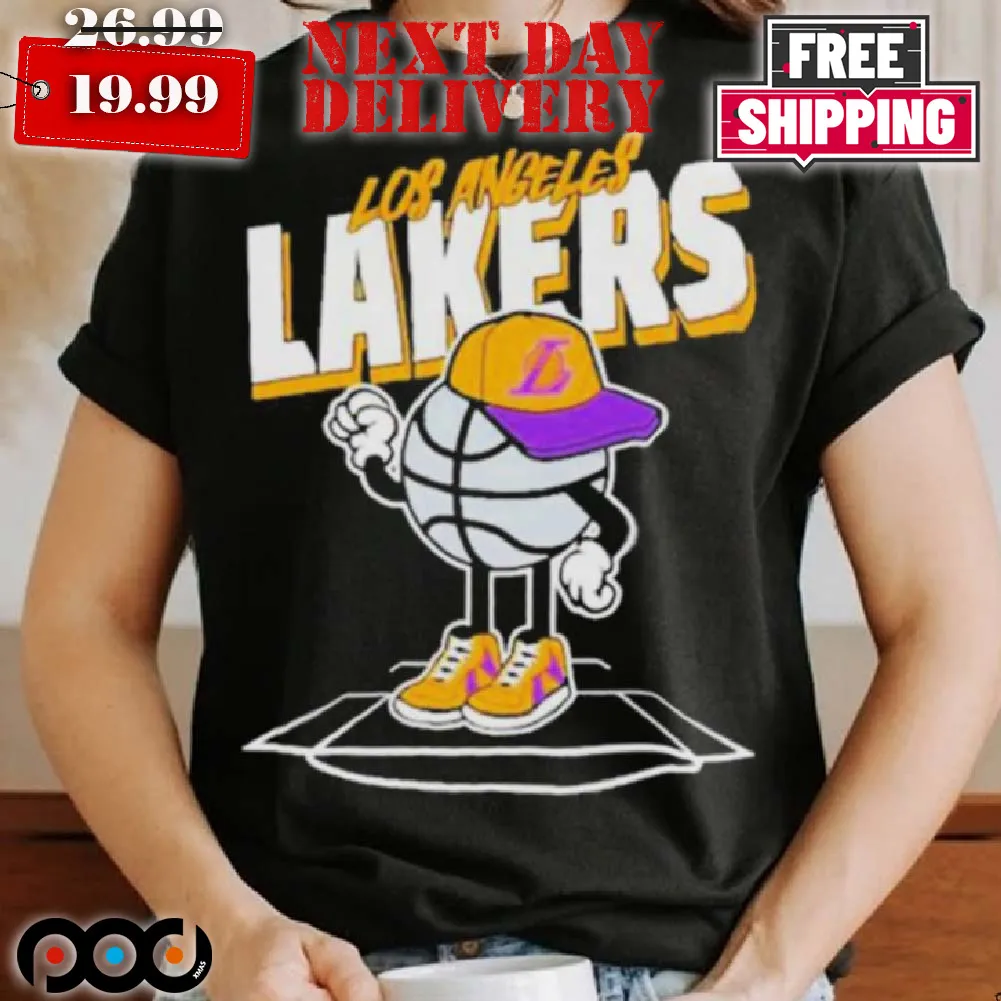 Los Angeles Lakers Basketball Cap Stadium Shirt