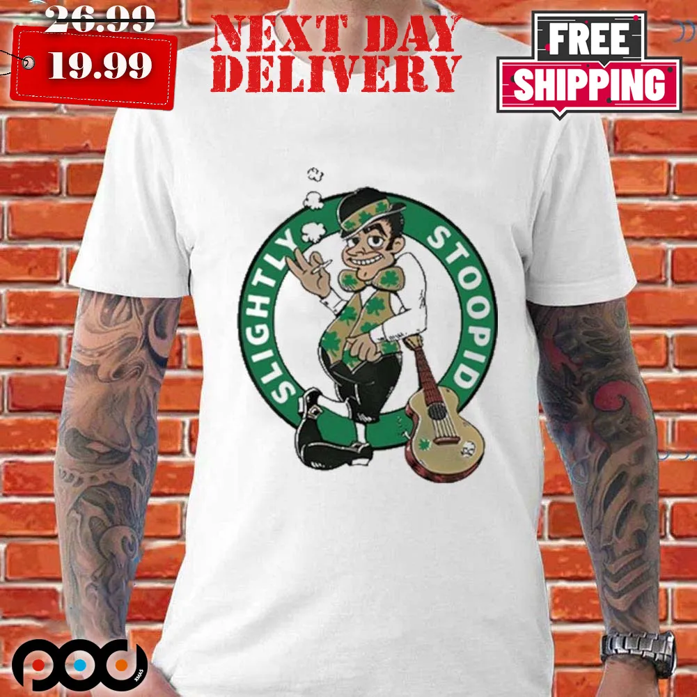 Boston Celtics Slightly Stoopid St Patrick's Shirt