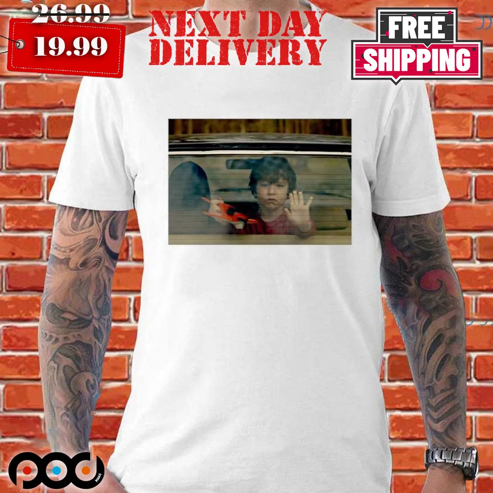 Garrett Schmidt Wearing Garrett His Kidnapped Shirt