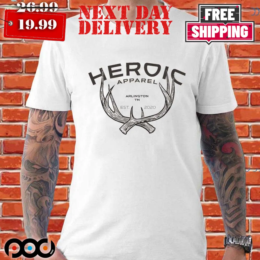 Heroic Antler Arlingon TN Shirt