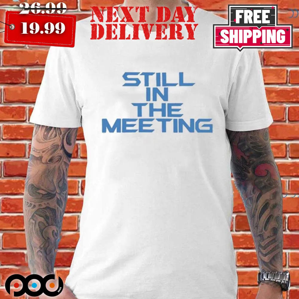 Jordan Still In The Meeting Shirt
