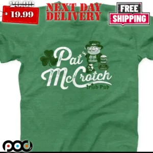 Leprechaun Pat Mccrotch Irish Pub Shirt