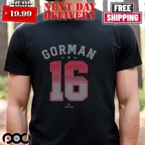 Nolan Gorman 16 St Louis MLBPA Shirt