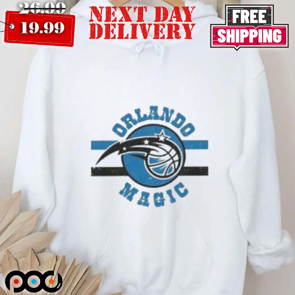 Orlando Magic Basketball NBA Comet Football Shirt