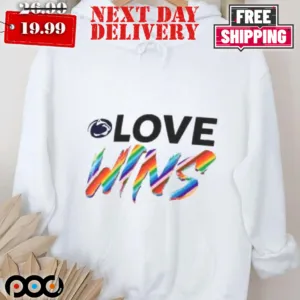 Penn State Nittany Lions Love Wins Pride 2024 Shirt
