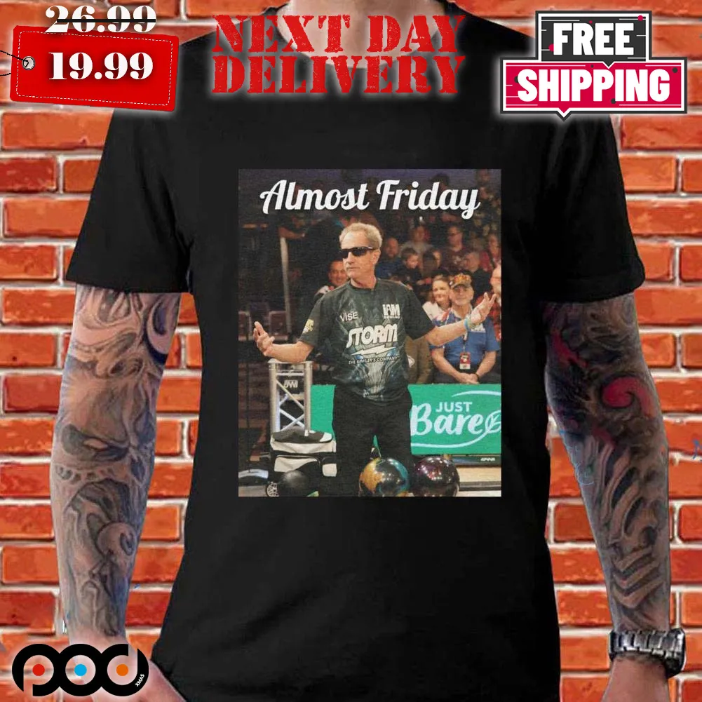 Pete Weber Bowling Goat Almost Friday Shirt
