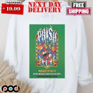Phish Bethel Woods Center For The Arts Bethel NY August 9 11 2024 Shirt