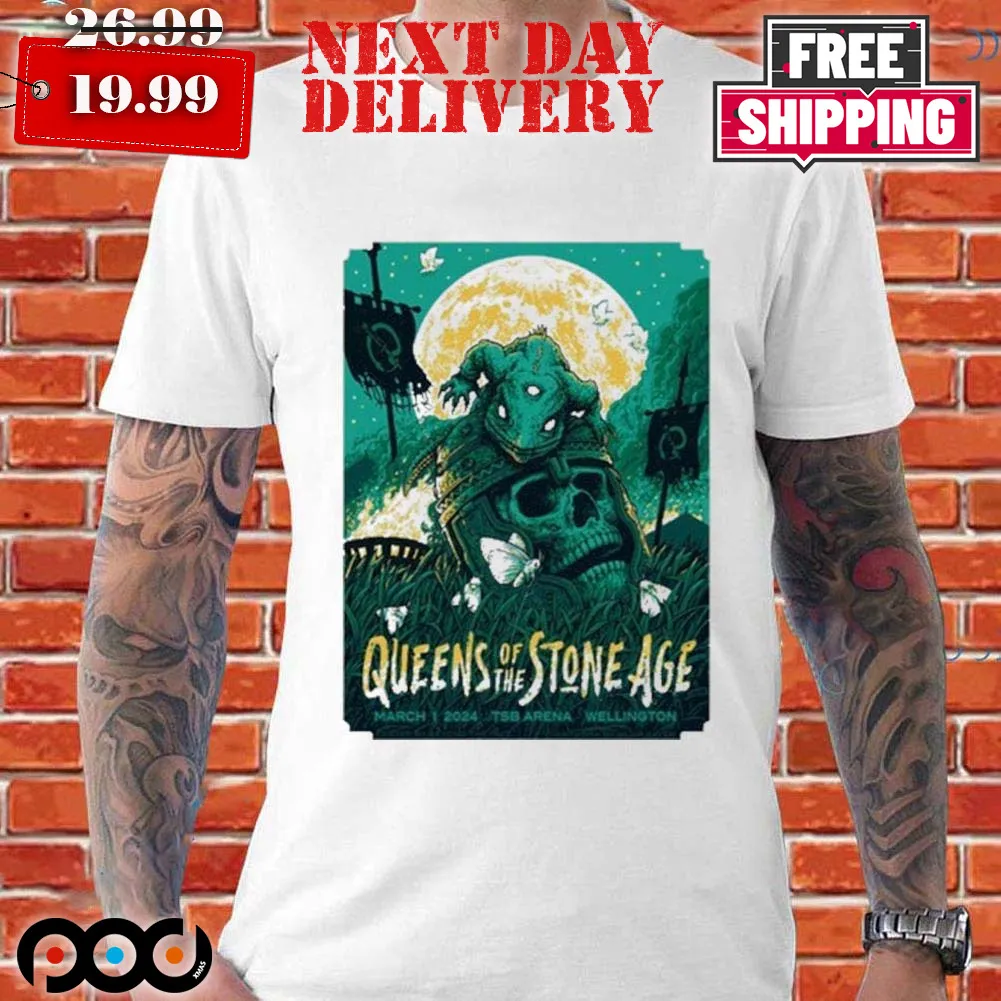 Queens Of The Stone Age TSB Arena Wellington Shirt