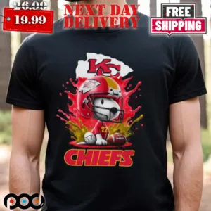 Snoopy The Peanuts Kansas City Chiefs shirt