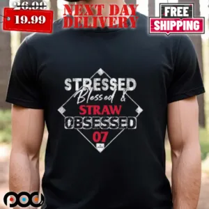 Straw Obsessed Myles Straw Baseball Player MLBPA Shirt