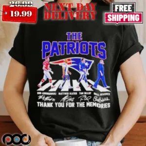 The Patriots Abbey Road Thank You For The Memories Shirt
