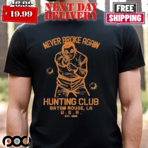 Youngboy Never Broke Again Merch Store Shop NBA Hunting Club Shirt