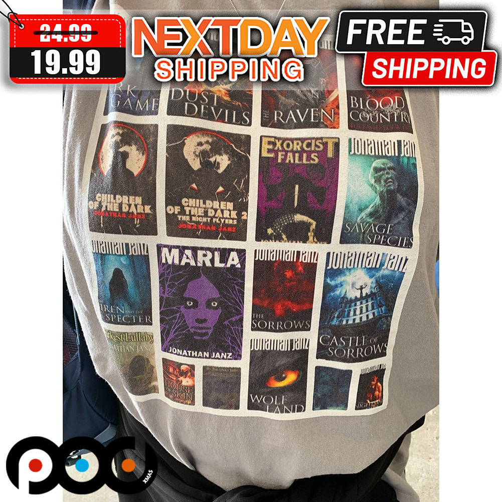 Jonathan Janz Books Dust Devils Wolf Land Shirt