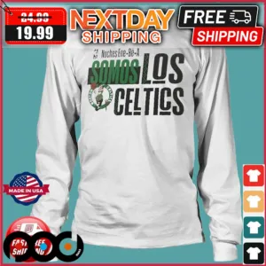 NBA Boston Celtics Somos Los Celtics Noches Ene-Be-A Training 2024 Shirt