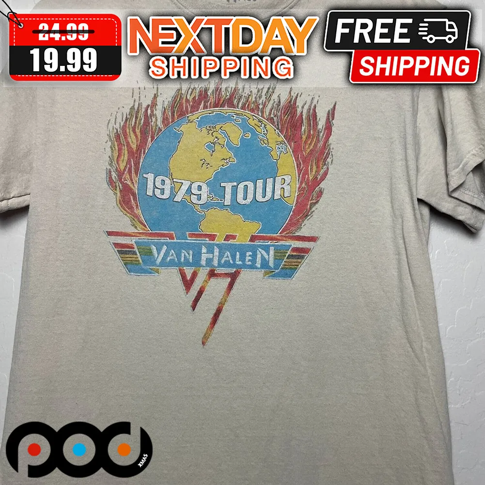 Van Halen 1979 Tour Shirt