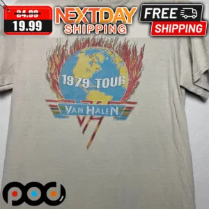 Van Halen 1979 Tour Shirt