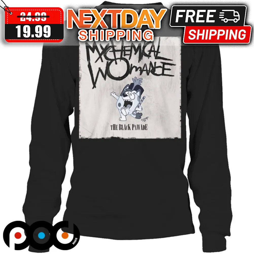 Bluey My Chemical Romance The Pawade Shirt