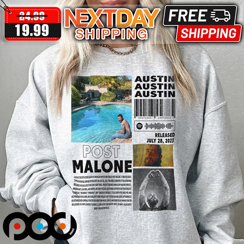 Post Malone Austin Rap Music Shirt