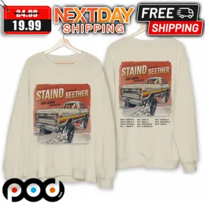 Staind Seether Tailgate Tour 2024 Shirt