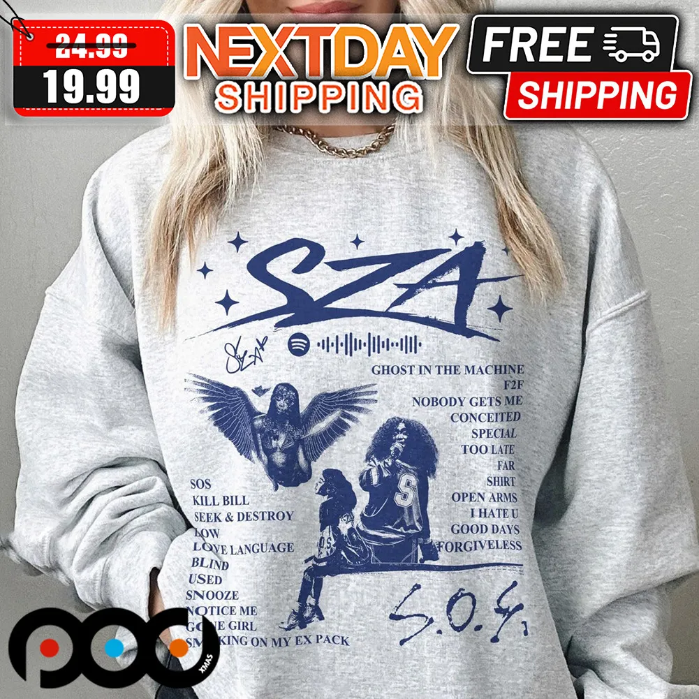 Sza Good Days SOS Album 90s Rap Music Shirt