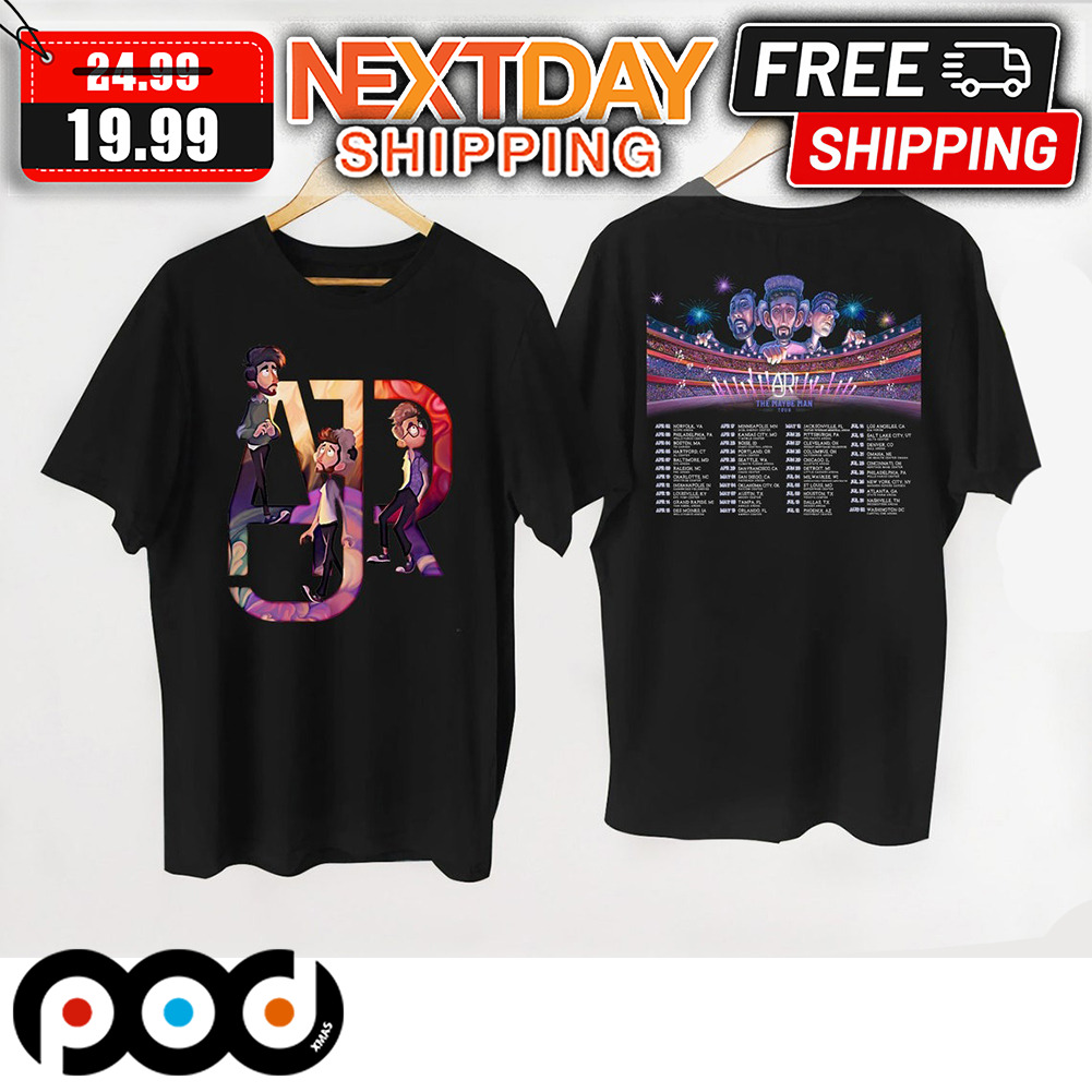 AJR The Maybe Man Tour 2024 Shirt