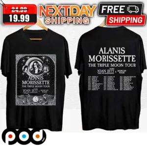 Alanis Morissette The Triple Moon Tour 2024 Shirt
