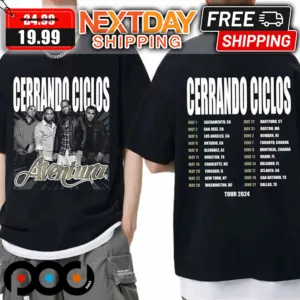 Aventura Cerrando Ciclos 2024 Tour Shirt