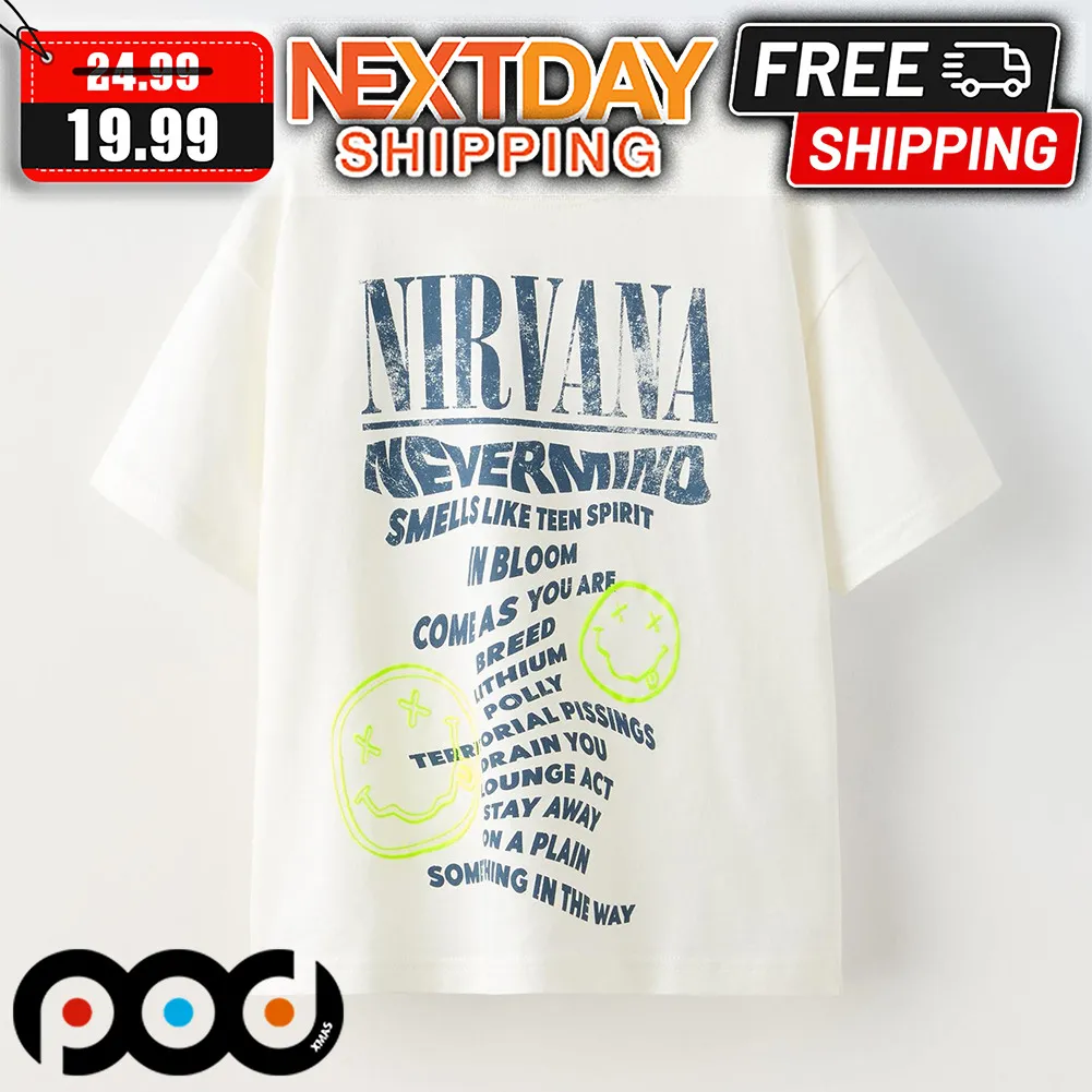 Nirvana Nevermind Smells Like Teen Spirit Shirt