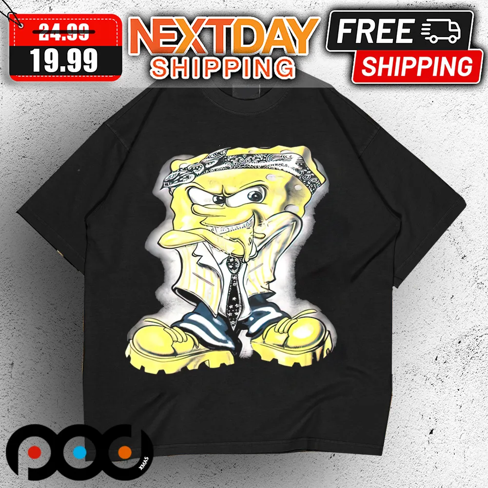 Gangsta Ghetto Spongebob Shirt