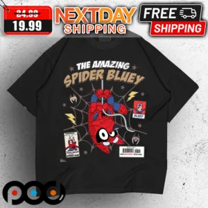 The Amazing Spider Bluey Shirt