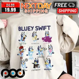 Bluey Swift Album Shirt