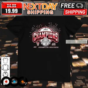 NC State Wolfpack 2024 ACC Men’s Basketball Champions Accomplish Greatness shirt