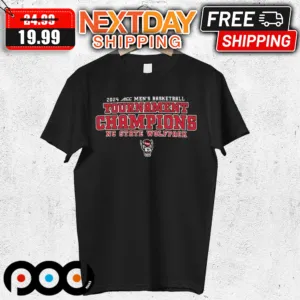 NC State Wolfpack 2024 ACC Men’s Basketball Conference Tournament Champions Shirt