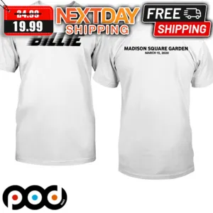 Billie Eilish Madison Square Garden March 15 2024 Shirt