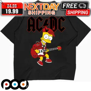 ACDC Simpson Rock And Roll Shirt