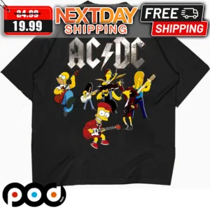 ACDC The Simpsons Shirt
