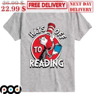 Cat In The Hat Hats Off To Reading Shirt