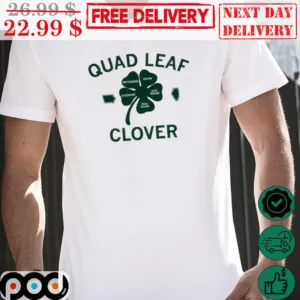 Quad Leaf Clover St Patrick's Day Shirt