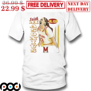 Faith Masonius 13 Maryland Terraphins Shirt