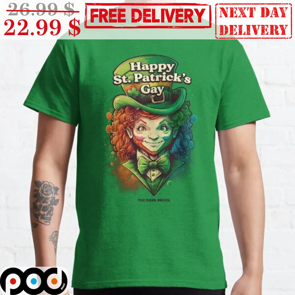 Happy St Patrick's Gat The Dark Brook Shirt