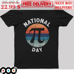 Pi Day National Day Vintage Retro Shirt