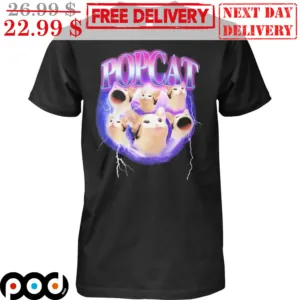 Cat Meme Popcat Shirt