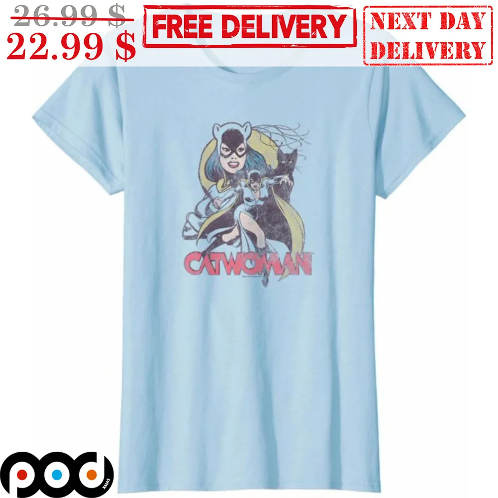 Cat Woman DC Comics Shirt