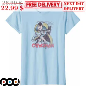 Cat Woman DC Comics Shirt