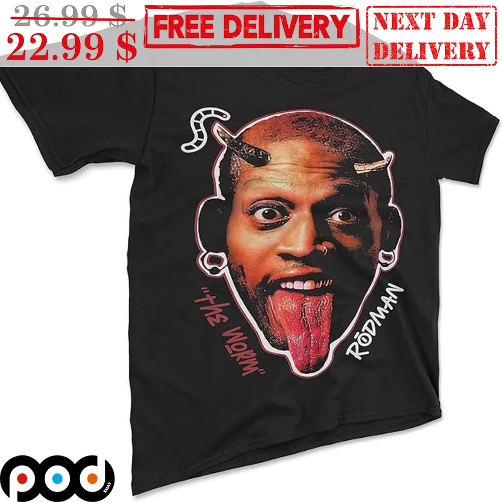 Dennis Rodman The Worm Shirt