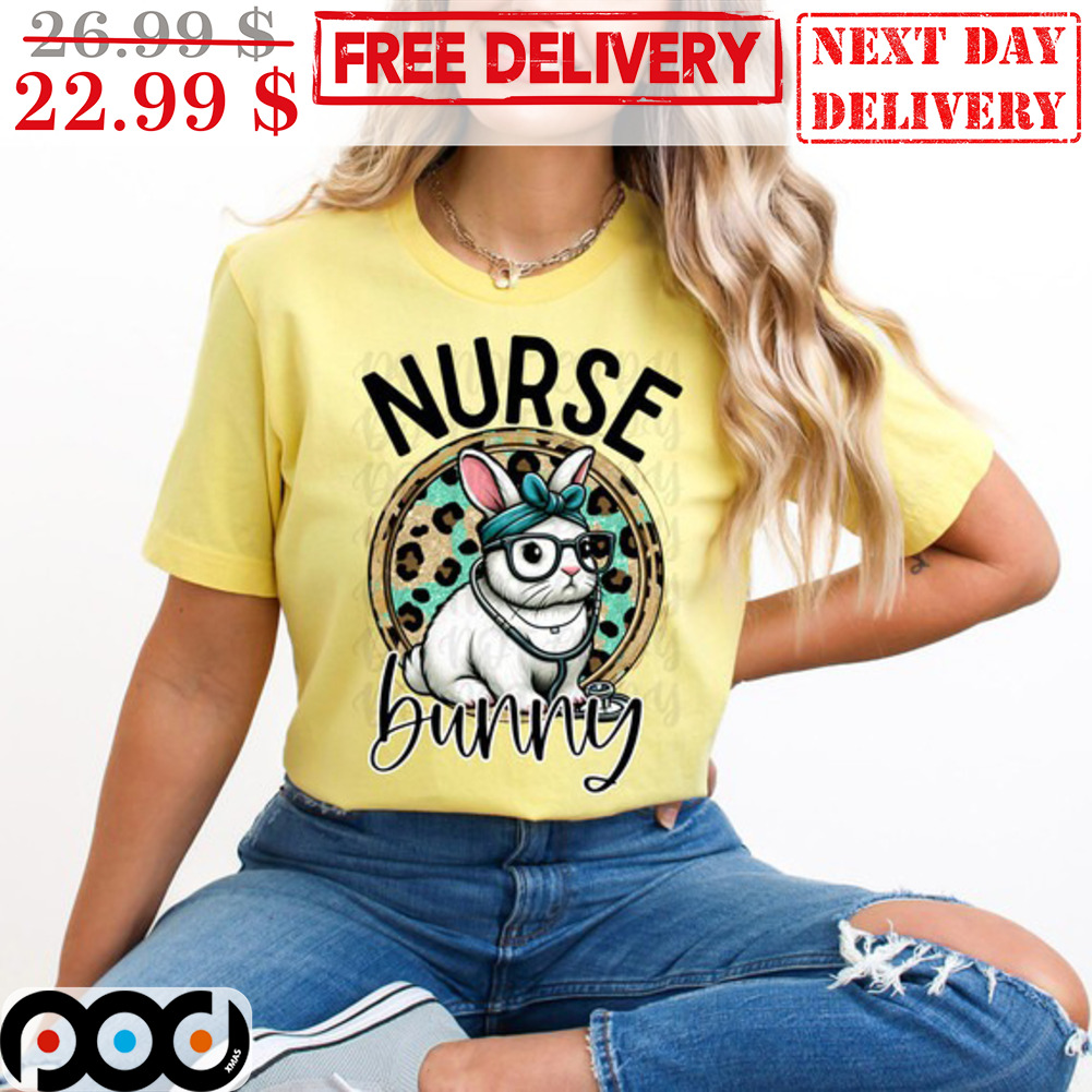 Easter Day Nurse Bunny Leopard Shirt Easter Day Nurse Bunny Leopard Shirt