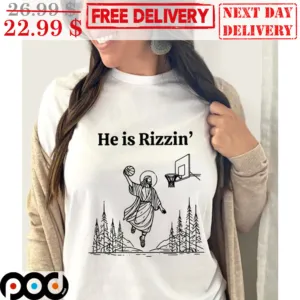 He Is Rizzin Sublimation Transfer Shirt